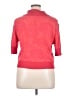 St. John Floral Red 3/4 Sleeve Top Size XL - photo 2