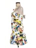 ASOS Floral White Cocktail Dress Size 6 - photo 5