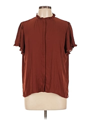 T Tahari Short Sleeve Blouse (view 1)