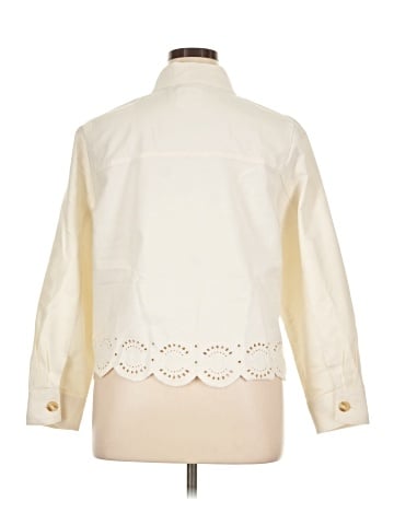 LC Lauren Conrad 3/4 Sleeve Button-Down Shirt (view 2)