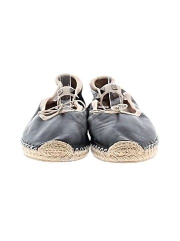 Valentino Garavani Leather Espadrille Ballet Flats (view 2)