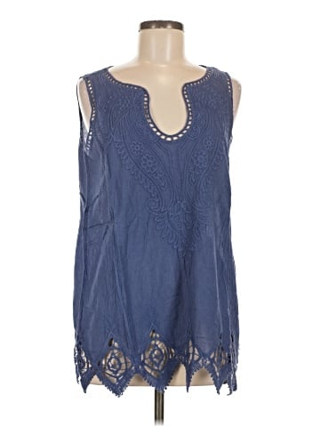 Soft Surroundings Sleeveless T-Shirt (view 1)