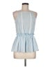 Hinge Blue Sleeveless Blouse Size M - photo 1