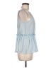 Hinge Blue Sleeveless Blouse Size M - photo 4