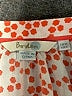 Boden 100% Viscose Orange Long Sleeve Blouse Size 6 - photo 7