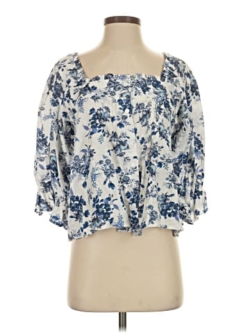 Cupcakes & Cashmere 3/4 Sleeve Blouse (view 1)