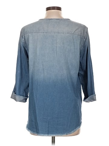 CALVIN KLEIN JEANS 3/4 Sleeve Blouse (view 2)