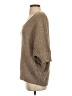 St. John Metallic Tan Wool Pullover Sweater Size S - photo 5