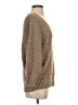St. John Metallic Tan Wool Pullover Sweater Size S - photo 4