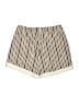 Altar'd State 100% Cotton Stripes Brown Shorts Size XS - photo 2