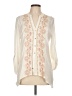 Reba Ivory 3/4 Sleeve Blouse Size L - photo 1