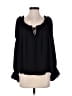 Bailey 44 100% Polyester Black 3/4 Sleeve Blouse Size S - photo 1