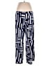 Dennis by Dennis Basso Graphic Blue Casual Pants Size L - photo 1