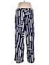 Dennis by Dennis Basso Graphic Blue Casual Pants Size L - photo 2