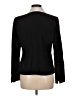 Le Suit 100% Polyester Solid Black Blazer Size 8 - photo 2