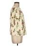 CeCe Floral Ivory Short Sleeve T-Shirt Size M - photo 4