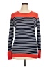 Nautica 100% Cotton Stripes Orange Pullover Sweater Size XL - photo 1