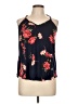 Papermoon Blue Sleeveless Blouse Size L - photo 1