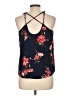 Papermoon Blue Sleeveless Blouse Size L - photo 2