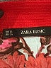Zara Basic Floral Red Casual Skirt Size XS - photo 4