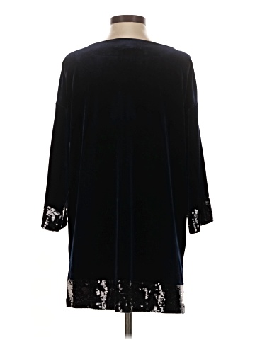 Joan Vass 3/4 Sleeve T-Shirt (view 2)