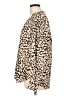 Chaus Animal Print Brown Long Sleeve Blouse Size L - photo 5