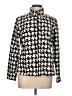 Rafaella 100% Polyester Houndstooth Black Fleece Size L - photo 1