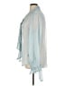 Banana Republic 100% Polyester Blue Long Sleeve Blouse Size XL - photo 5