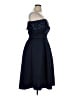 Eliza J Blue Cocktail Dress Size 14 - photo 4