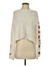 Francesca's Floral Ivory Pullover Sweater Size S - photo 1