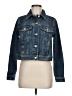 Topshop 100% Cotton Blue Denim Jacket Size 6 - photo 1