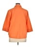 Blair Orange 3/4 Sleeve Blouse Size XL - photo 2