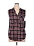 Always Indigo 100% Polyester Red Sleeveless Blouse Size XL - photo 1