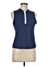 Sigrid Olsen Blue Sleeveless Blouse Size M - photo 1