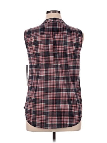 Always Indigo Sleeveless Blouse (view 2)