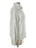 C&C California Metallic Silver Pullover Sweater Size M - photo 4