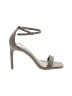 Journee Collection Gray Sandals Size 7 - photo 1