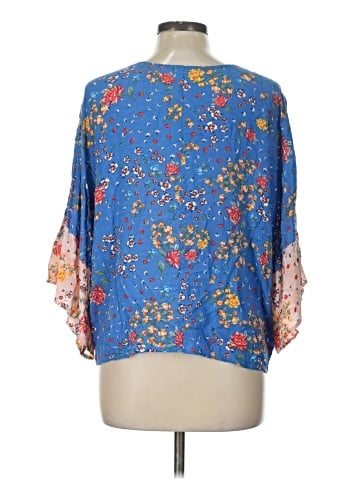 Democracy 3/4 Sleeve Blouse (view 2)