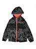 Xersion 100% Polyester Argyle Black Snow Jacket Size 14 - 16 - photo 1