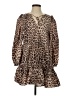Generation Love Animal Print Brown Casual Dress Size XS - photo 1