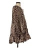 Generation Love Animal Print Brown Casual Dress Size XS - photo 4