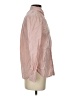 J.Crew 100% Cotton Stripes Pink Long Sleeve Button-Down Shirt Size 2 - photo 4