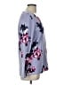 Joules 100% Cotton Floral Purple Pullover Sweater Size 10 - photo 4
