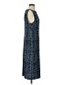 H&M 100% Polyester Blue Casual Dress Size S - photo 4