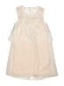 Amy Byer 100% Polyester Ivory Pink Dress Size 7 - photo 1