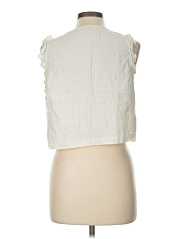 Madewell Sleeveless Button-Down Shirt (view 2)