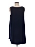 Dennis by Dennis Basso Blue Sleeveless Blouse Size M - photo 2