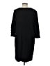 Chico's Solid Black Casual Dress Size Lg (2) - photo 2