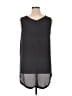 14th & Union 100% Polyester Black Sleeveless Blouse Size XL - photo 2