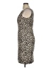 Nine West Animal Print Tan Cocktail Dress Size 14 - photo 5
